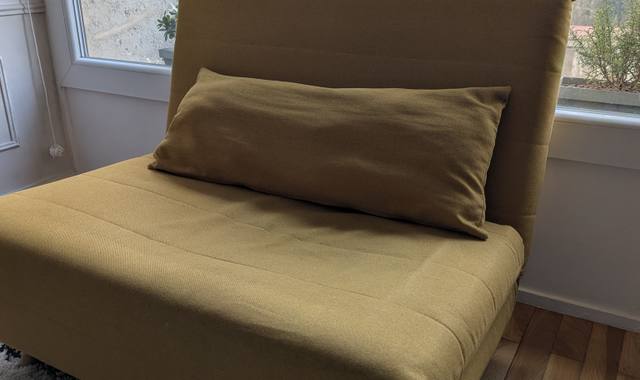 Literie petit fauteuil convertible