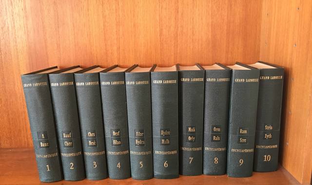 Livres-Revues encyclopédie Larousse année 1960