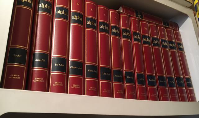 Livres-Revues encyclopédie Alpha