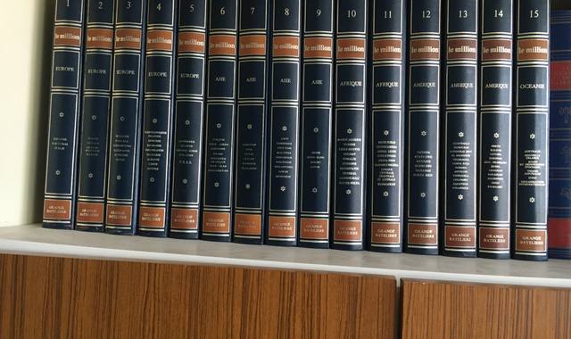 Livres-Revues encyclopédie le million 15 volumes