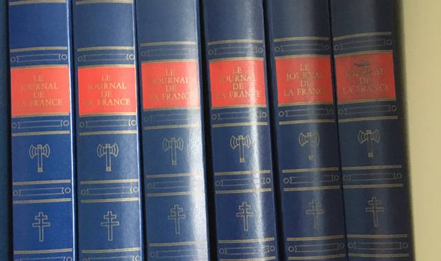 Livres-Revues encyclopédie Le journal de la France en 6 volumes