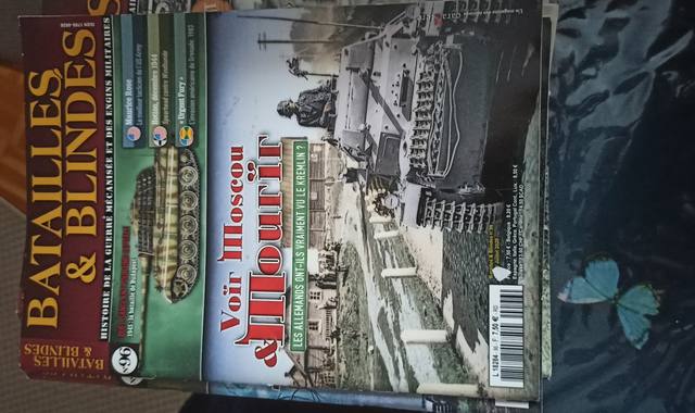 Livres-Revues collection de magazines "Batailles & Blindés"