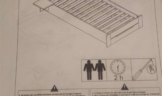 Literie lit simple 90x190 avec caisson de rangement