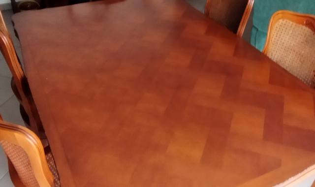 Meubles table merisier