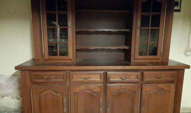 Meubles buffet salle à manger suite départ en maison de retraite