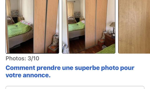 Meubles 3 grandes portes coulissantes de dressing