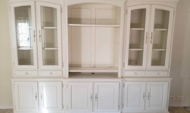 Meubles buffet bois blanc