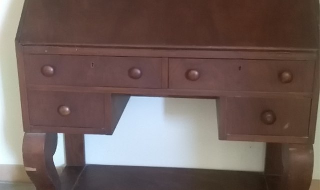 Meubles grand bureau anglais à restaurer