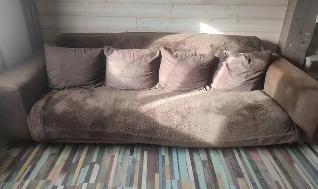 Meubles canapé suédine