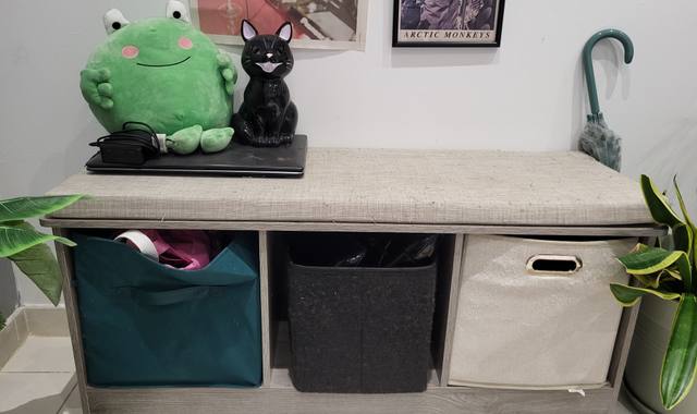 Meubles banc d'entrée / banquette avec casier