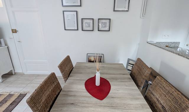 Meubles table à manger extensible 4-6 personnes