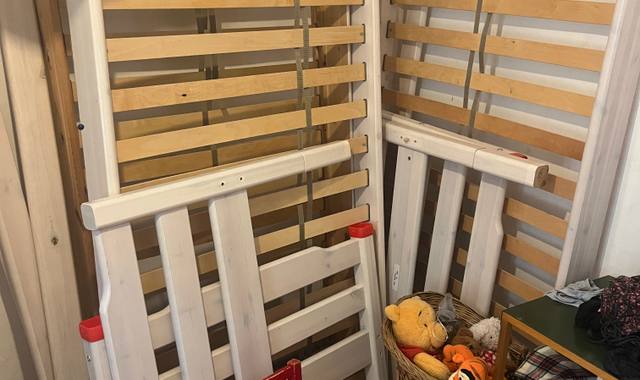 Meubles lits superposés bois blanc FLEXA