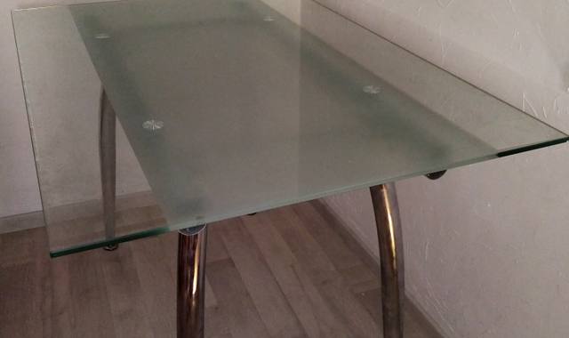 Meubles table en verre