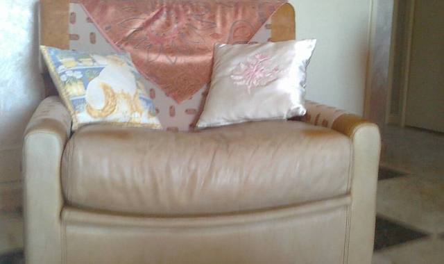 Meubles 2 fauteuils en cuir