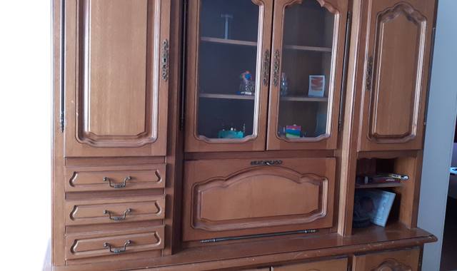 Meubles buffet en bois merisier