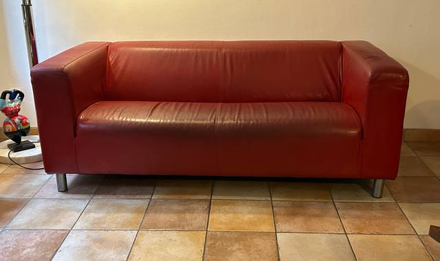 Meubles canapé Kipplan Ikea en cuir