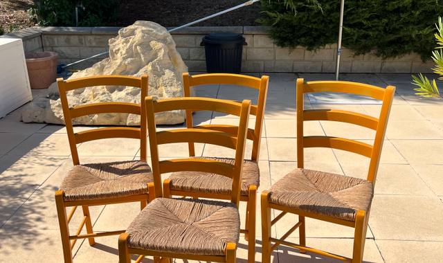 Meubles lot 4 chaises