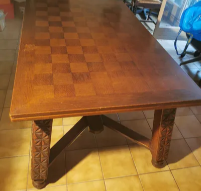 Meubles table bois massif