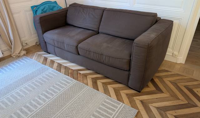 Meubles canapé-lit et lit 2 places en très bon état