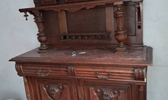 Meubles buffet ancien deux corps