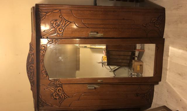 Meubles armoire à glace années 40 démontée