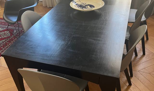 Meubles belle table salle à  manger 8 personnes