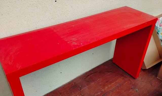 Meubles bureau rouge