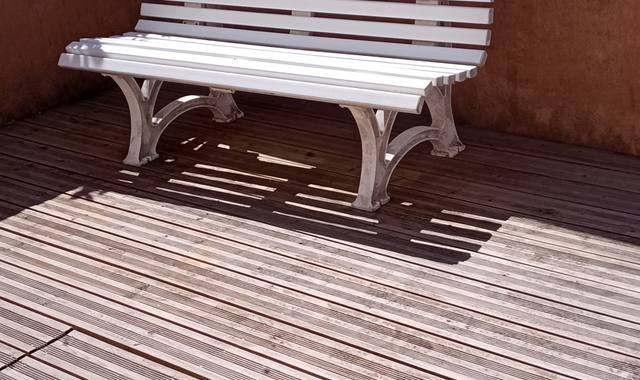 Meubles banc de jardin