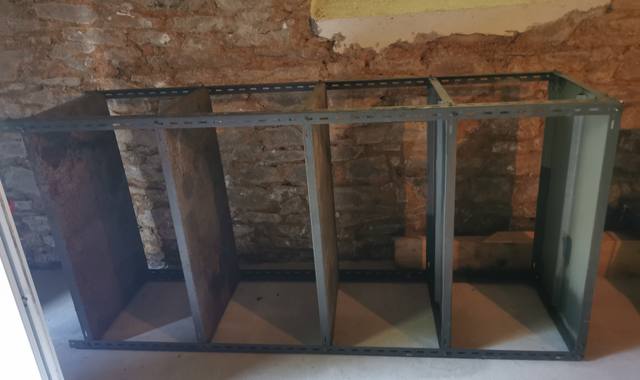 Meubles grande étagère métallique pour garage ou cave