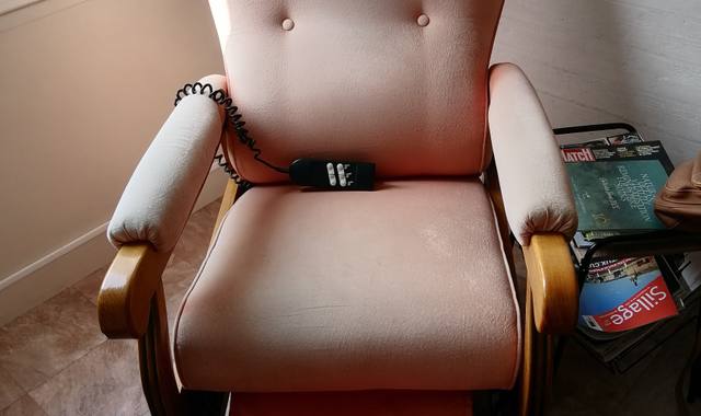 Meubles fauteuil velours