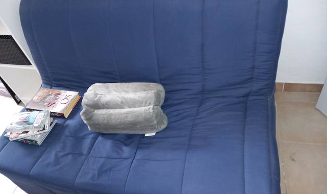 Meubles un BZ ayant servi de canapé