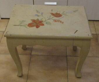 Meubles table basse en bois peinte