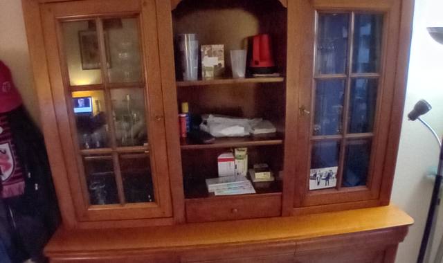 Meubles grand buffet en bois massif