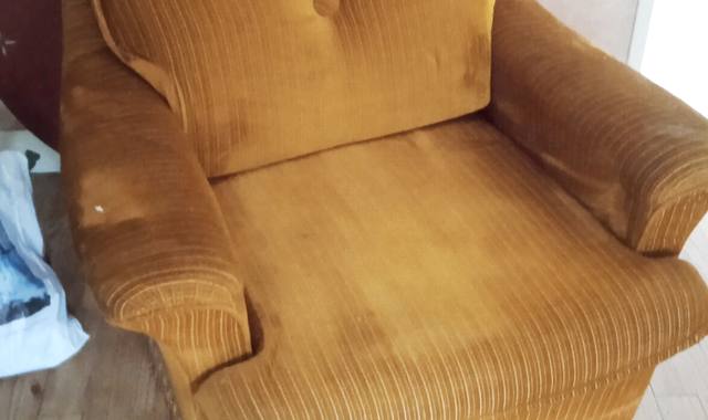 Meubles 2 fauteuils velours