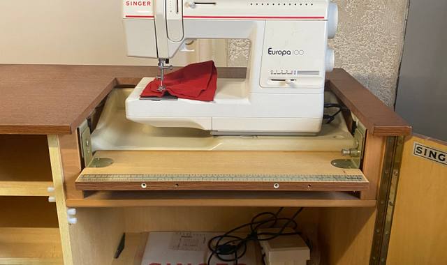 Meubles meuble machine à coudre