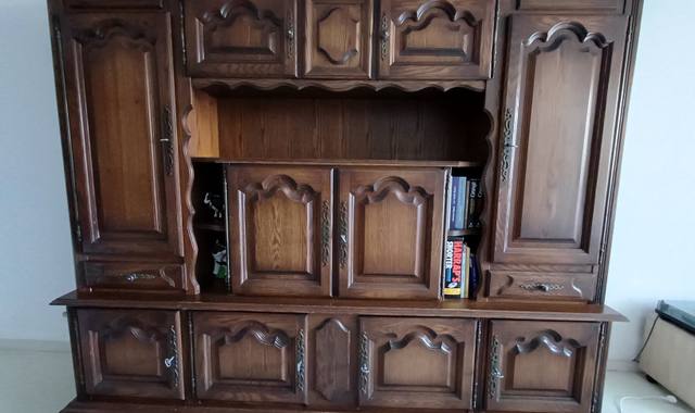 Meubles living en bois massif