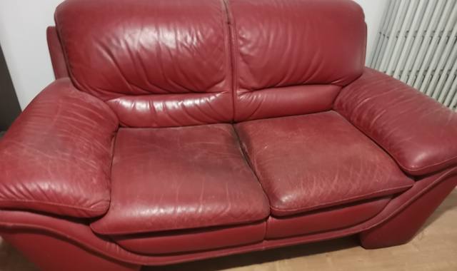 Meubles canapé en cuir 3 places