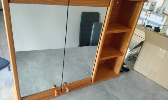 Meubles armoire de toilette en bois