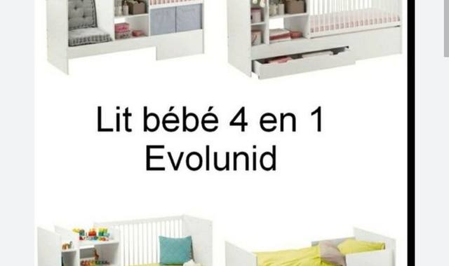 Meubles lit évolutif bébé/enfant