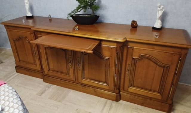 Meubles buffet merisier