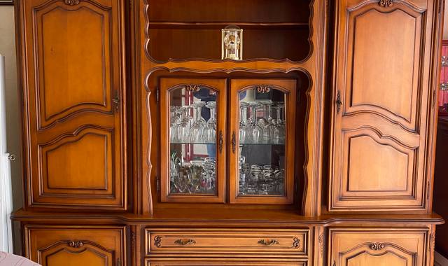 Meubles buffet en merisier (2 blocs)