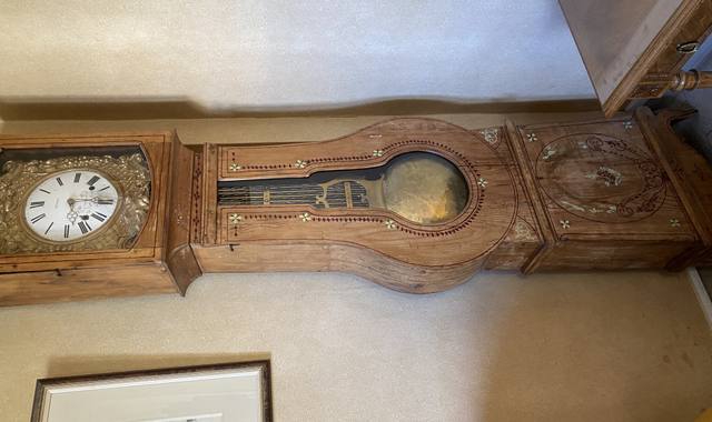 Meubles une pendule de parquet style provençal