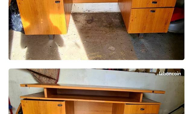 Meubles bureau en bois