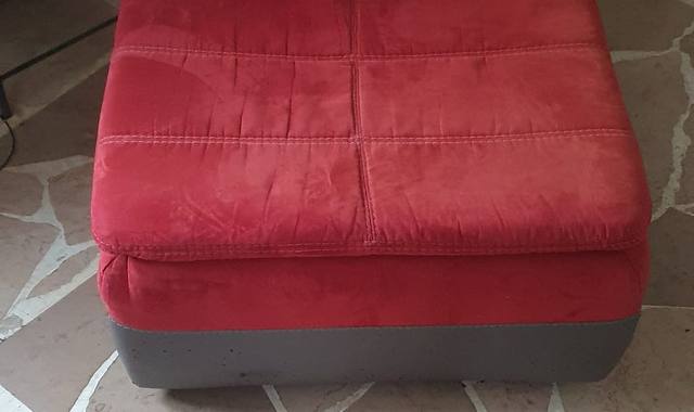 Meubles pouf en velours