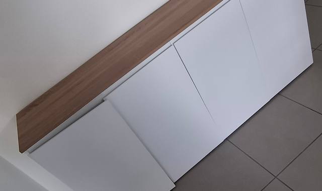 Meubles meuble rangement blanc