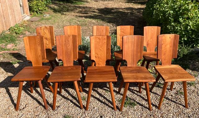 Meubles Série de 10 Chaises Modèle S 28