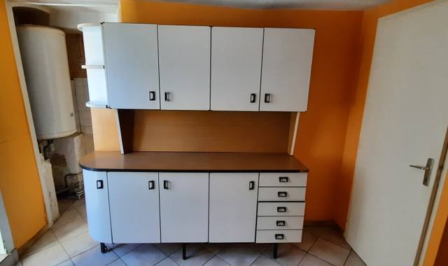 Meubles buffet et table vintage en formica