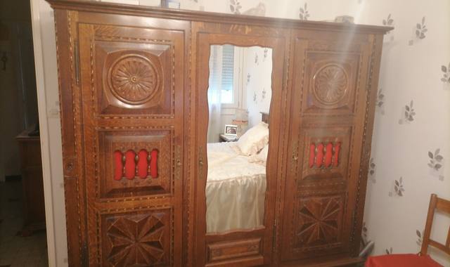 Meubles chambre à coucher style basque complète