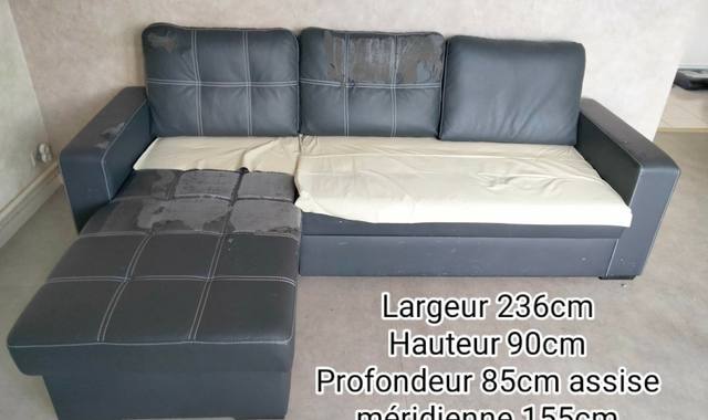 Meubles canapé avec Méridienne