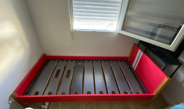 Meubles Lit + Sommier + Matelas